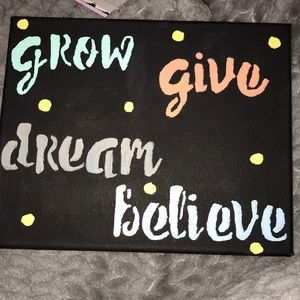 Homemade Art Canvas